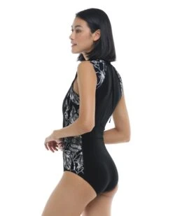 Jubilee Swell Paddle Suit - Black 9 Jubilee Swell Paddle Suit - Black -HYN Swimwear Shop 39602763 368Side
