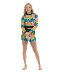 Curacao Serena Rash Guard - Multi -HYN Swimwear Shop 39603743 300Front