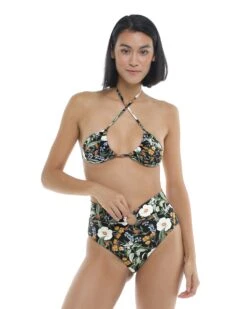 Inflorescence Dita Triangle Top - Black