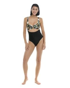 Inflorescence Eli One-Piece - Black 6 Inflorescence Eli One-Piece - Black -HYN Swimwear Shop 3960558 368Front