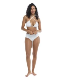 Constellation Dita D-Cup Bikini Top - Snow -HYN Swimwear Shop 3960700D 285Front2