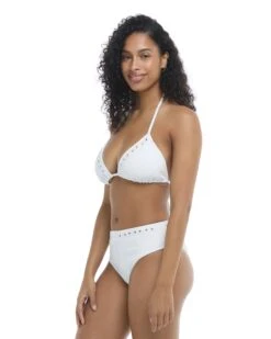 Constellation Dita D-Cup Bikini Top - Snow -HYN Swimwear Shop 3960700D 285Side