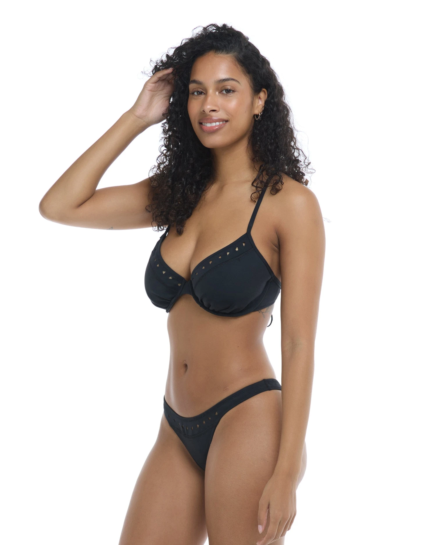 Constellation Solo D-F Cup Bikini Top - Black 5 Constellation Solo D-F Cup Bikini Top - Black - Image 5