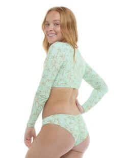 Salt Cay Eclipse Surf Rider Swim Bottom - Mint -HYN Swimwear Shop 39610136 359Side
