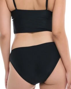 Smoothies Nuevo Contempo Swim Bottom - Black -HYN Swimwear Shop 9506138 068BackDetail