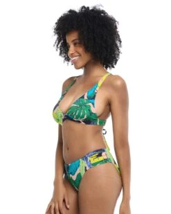 Manoa Falls Freya Fixed Triangle Top - Nightfall -HYN Swimwear Shop BGW SWIM MANOA FALLS Freya Side