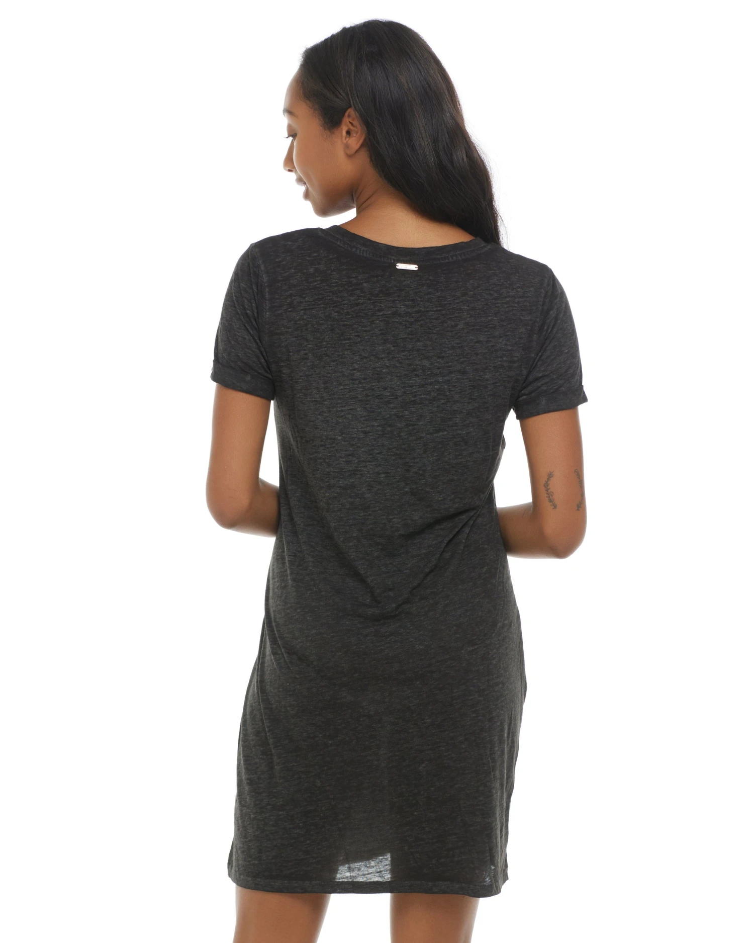 April Swim Cover-Up Dress - Black 2 April Swim Cover-Up Dress - Black - Image 2