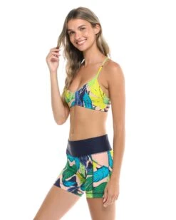 Manoa Falls Alani Bikini Top - Nightfall -HYN Swimwear Shop BGW SWIM S23 MANOA FALLS Alani Side