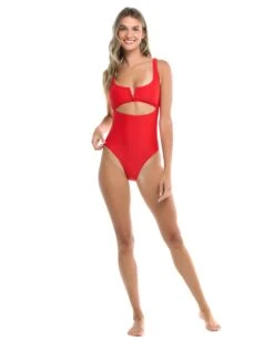Smoothies Eli One-Piece Swimsuit - True -HYN Swimwear Shop BGW SWIM S23 SMOOTHIES Black Eli Front 73c29230 a895 4373 9db0 f2446471f20a