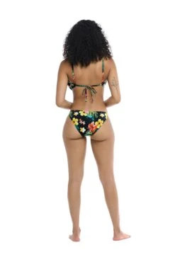 Tropical Island Solo D-F Cup Bikini Top - Black -HYN Swimwear Shop BGW SWIM S23 TROPICAL ISLAND Solo D Back2 1