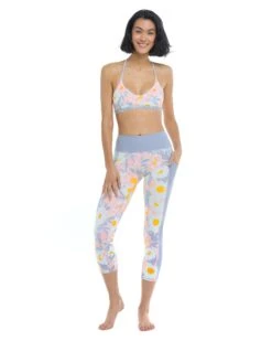 Wayta Vigor Cross-Over Capri - Light Denim -HYN Swimwear Shop BGW SWIM S23 WAYTA Vigor Full