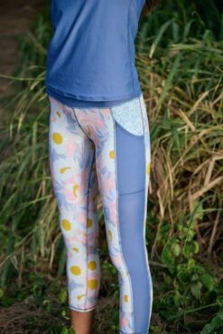 Wayta Vigor Cross-Over Capri - Light Denim