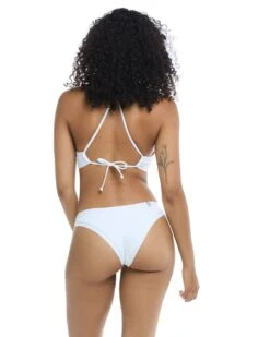 Ibiza Drew D-F Cup Bikini Top - White -HYN Swimwear Shop ResizeBack6