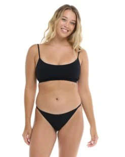 Ibiza Aro Bralette Bikini Top - Black
