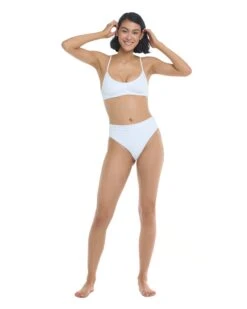 Ibiza Marlee High-Waist Bikini Bottom - White -HYN Swimwear Shop ResizeFull2